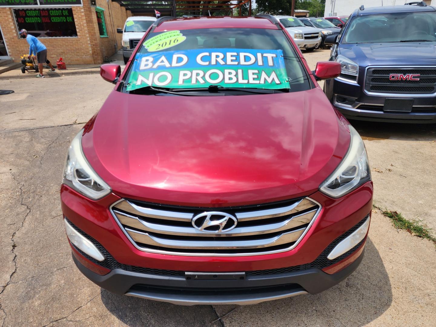 2016 RED Hyundai Santa Fe SPORT (5XYZU3LBXGG) , AUTO transmission, located at 2660 S.Garland Avenue, Garland, TX, 75041, (469) 298-3118, 32.885551, -96.655602 - Welcome to DallasAutos4Less, one of the Premier BUY HERE PAY HERE Dealers in the North Dallas Area. We specialize in financing to people with NO CREDIT or BAD CREDIT. We need proof of income, proof of residence, and a ID. Come buy your new car from us today!! This is a Very clean 2016 HYUNDAI SAN - Photo#8